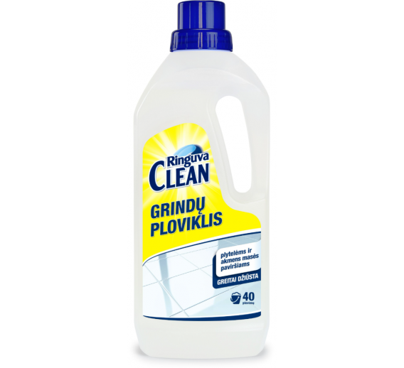 Švaros prekės. Buitinė chemija, valikliai. Grindų ploviklis plytelėms Ringuva Clean 800ml 