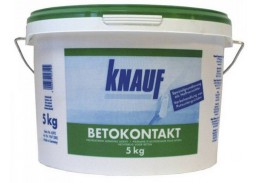 Dažai. Glaistas, gruntas, klijai, skiedikliai. Gruntai. Gruntas betonui, plokštėms. Gruntas Knauf Betokontakt, 5kg 