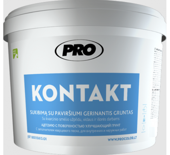 Dažai. Glaistas, gruntas, klijai, skiedikliai. Gruntai. Gruntas betonui, plokštėms. Gruntas Primer ART 5kg 