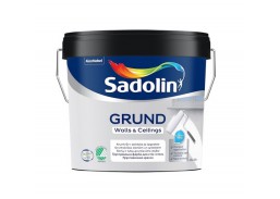 Dažai. Dažai, dažymo įrankiai, dažymo juostos. Specialios paskirties dažai. Gruntiniai dažai Sadolin Grund 4,5l 