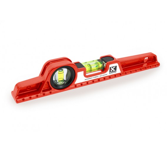 Darbo įrankiai. Mechaniniai įrankiai. Gulsčiukai, lyginimo lotai. Gulsčiukai. Gulščiukas Kapro Toolbox su magnetu 25 cm 