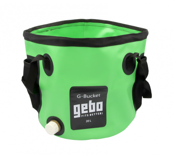 Darbo įrankiai. Mechaniniai įrankiai. Santechniniai įrankiai. Kiti santechniniai įrankiai ir jų priedai. Guminio kibiro komplektas su akumuliatoriumi GEBO