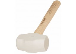 Guminis baltas plaktukas Truper, 63 mm, 0,68 kg 
