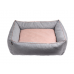 Gyvūnų prekės. Gyvūnėlių priežiūros priemonės. Gyvūnų guoliai ir patiesimai. Guolis gyvūnui EMMA SOFIA L pilka/rožinė