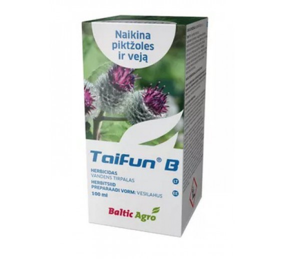 Sodo ir daržo prekės. Augalų apsaugos priemonės. Herbicidai. Herbicidas Taifun B Baltic Agro 100 ml 