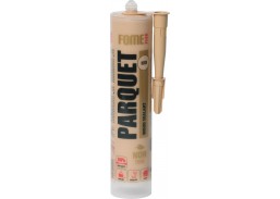 Vidaus apdailos prekės. Hermetikai, montavimo putos, sandarinimo juostos. Kiti hermetikai. Hermetikas medienai Parquet Fome Flex, buko sp., 300 ml 