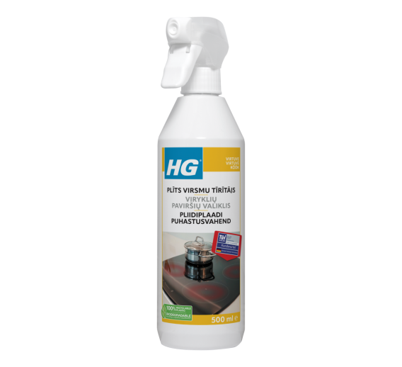 Švaros prekės. Buitinė chemija, valikliai. HG Kasdieninis viryklių paviršių valiklis 500 ml