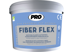 Statybinės medžiagos. Hidroizoliacinės medžiagos. Hidroizoliacinės mastikos ir mišiniai. Hidroizoliacija PRO FIBER FLEX 12 kg 