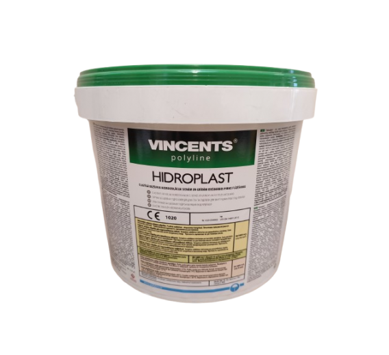 Statybinės medžiagos. Hidroizoliacinės medžiagos. Hidroizoliacinės mastikos ir mišiniai. Hidroizoliacinė danga HIDROPLAST 4 kg 
