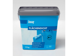Statybinės medžiagos. Hidroizoliacinės medžiagos. Hidroizoliacinės mastikos ir mišiniai. Hidroizoliacinė mastika Flachendicht 15 kg 