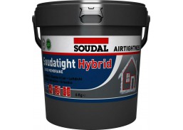 Statybinės medžiagos. Hidroizoliacinės medžiagos. Hidroizoliacinės mastikos ir mišiniai. Hidroizoliacinė mastika SOUDAL SOUDATIGHT Hybrid pilka 6 kg 