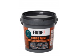 Statybinės medžiagos. Hidroizoliacinės medžiagos. Hidroizoliacinės mastikos ir mišiniai. Hidroizoliaciniai dažai Fome Flex Hydro Paint RAL6005 1kg