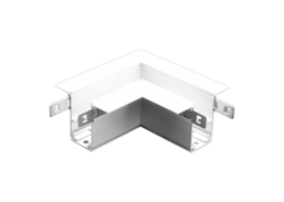 Apšvietimas. Bėginės sistemos bei jų priedai. Įleidžiama kampinė jungtis Tampa balta TOPE LED 