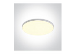 Apšvietimas. Įmontuojamos LED panelės. Įleidžiama LED panelė 10W balta 3000K 12 cm 