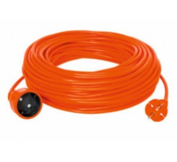 Elektros prekės. Prailgintuvai, ilgikliai ritės. Ilgiklis su įžeminimu Orange 2x1,5 kv.m., 10 m 