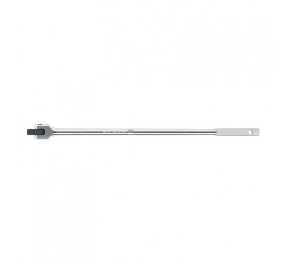 Darbo įrankiai. Mechaniniai įrankiai. Raktai, terkšlės, sukimo galvutės. Šarnyrai, perėjimai, prailgintuvai. Ilgintuvas 450mm Truper su lanksčia galvute 1/2