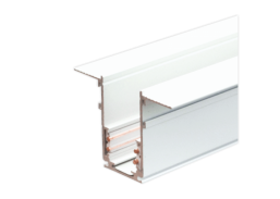 Apšvietimas. Bėginės sistemos bei jų priedai. Įmontuojamas užglaistomas bėgelis TAMPA 2m  TOPE