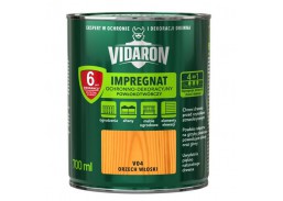 Dažai. Medienos apsaugos ir dekoravimo priemonės. Impregnantai. Impregnantas VIDARON graikinis riešutas V04, 0,7l 