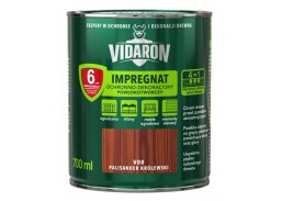 Dažai. Medienos apsaugos ir dekoravimo priemonės. Impregnantai. Impregnantas VIDARON karališkas palisandras V08, 0,7l 