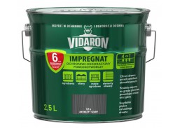 Dažai. Medienos apsaugos ir dekoravimo priemonės. Impregnantai. Impregnantas VIDARON pilkas antracitas V16 2,5l 