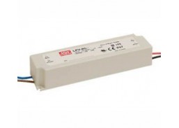 Elektros prekės. Moduliniai automatikos komponentai. Maitinimo šaltiniai, įkrovikliai. Impulsinis maitinimo šaltinis LED 12V 5A IP67 Mean Well 