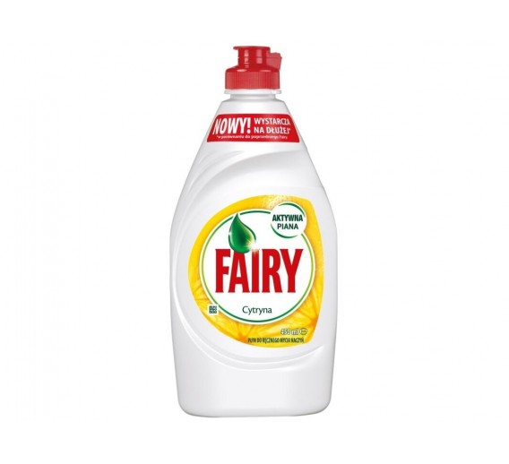 Švaros prekės. Buitinė chemija, valikliai. Indų ploviklis Fairy, 450ml 