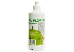 Švaros prekės. Buitinė chemija, valikliai. Indų ploviklis obuolių kvapo, 500ml