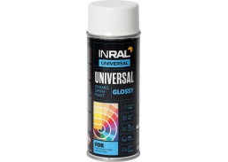 INRAL UNIVERSAL balti blizgūs RAL 9003 dažai 