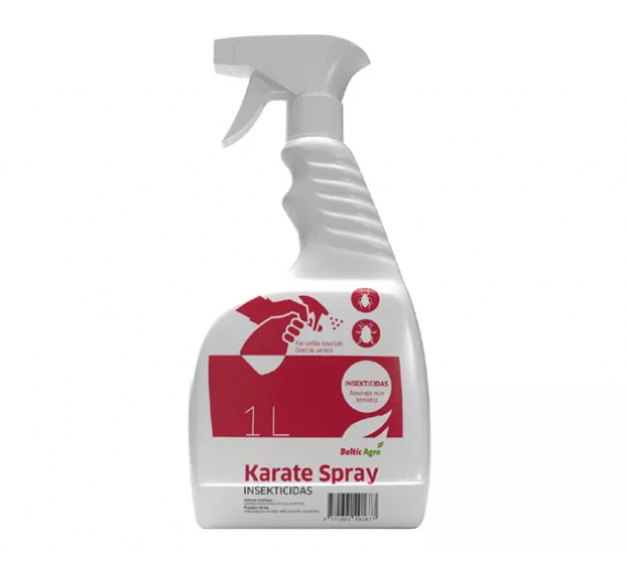 Sodo ir daržo prekės. Augalų apsaugos priemonės. Insekticidai. Insekticidas Karate Spray, 1l 