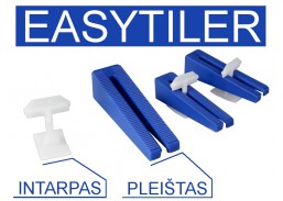 
Intarpas plytelėms Easytiler 3 mm 200 vnt. 
