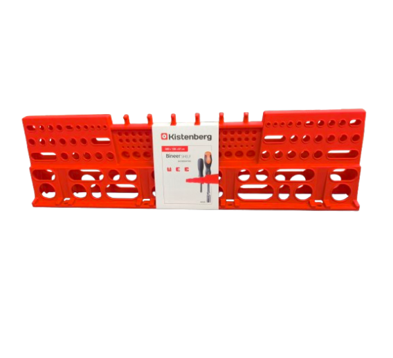 Darbo įrankiai. Įrankių priedai. Įrankių dėžės, krepšiai įrankiams, darbastaliai. Įrankių laikiklis MEISTERTEX 580x158x67mm 