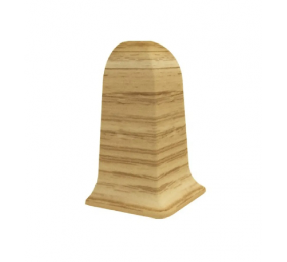 Vidaus apdailos prekės. Apdailos, sujungimo profiliai. Grindjuostės. Grindjuostės Vox Smart. Išorinis grindj kampas 582 Smart Ąžuolas citrina 2 vnt.