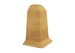 Vidaus apdailos prekės. Apdailos, sujungimo profiliai. Grindjuostės. Grindjuostės Vox Smart. Išorinis kampas 124/524 Smart flex 2 vnt. kriaušė šviesi