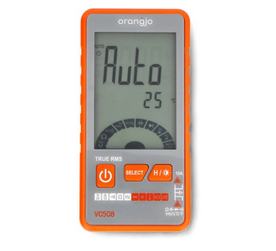 Elektros prekės. Testeriai ir multimetrai, laikmačiai. Įtampos matuoklis VC508 