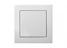 Elektros prekės. Instaliacija - kištukiniai lizdai, jungikliai ir kt.. Liregus jungikliai, kištukiniai lizdai ir kt.. Liregus EPSILON serija baltos spalvos. Jungiklis 1 klavišo su spyruokliniais kontaktais, baltos sp. 