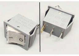 Elektros prekės. Moduliniai automatikos komponentai. Kontaktoriai. Jungiklis klavišinis baltas 15A on-off 