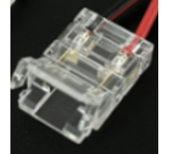 Apšvietimas. Lempos, LED lemputės, LED juostos. LED juostos, LED profiliai. Jungtis LED juostai 12V/24V 8mm. 
