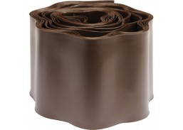Sodo ir daržo prekės. Atramos, laikikliai augalams. Juosta vejai ruda 15 cm x 9 m 