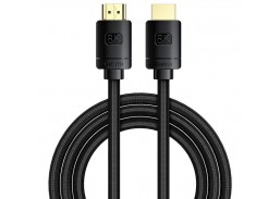 Elektros prekės. Laidai ir kabeliai. Jungiamieji HDMI ir USB kabeliai. Kabelis HDMI-HDMI 3.0m BASEUS CAKGQ-L01 juodas 8k 60Hz 