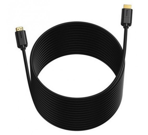 Elektros prekės. Laidai ir kabeliai. Jungiamieji HDMI ir USB kabeliai. Kabelis HDMI-HDMI 8m CAKGQ-E01 juodas 4k 30Hz 