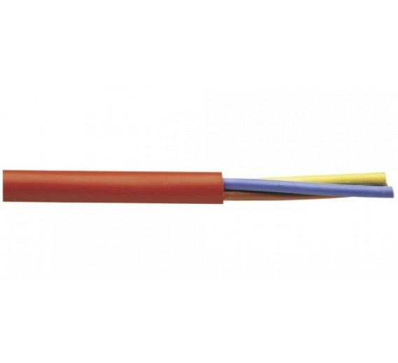 Elektros prekės. Laidai ir kabeliai. Instaliaciniai kabeliai. Kabelis SIHF atsparus karščiui iki +180C, 3x1 mm 