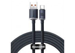 Elektros prekės. Laidai ir kabeliai. Jungiamieji HDMI ir USB kabeliai. Kabelis USB A kištukas - USB C kištukas 1.2m su QC3.0 