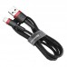 Elektros prekės. Laidai ir kabeliai. Jungiamieji HDMI ir USB kabeliai. Kabelis USB2.0 A kištukas - IP Lighning kištukas, 1m  kaina