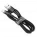 Elektros prekės. Laidai ir kabeliai. Jungiamieji HDMI ir USB kabeliai. Kabelis USB2.0 A kištukas - IP Lightning kištukas, 2m 