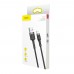 Elektros prekės. Laidai ir kabeliai. Jungiamieji HDMI ir USB kabeliai. Kabelis USB2.0 A kištukas - IP Lightning kištukas, 2m  kaina