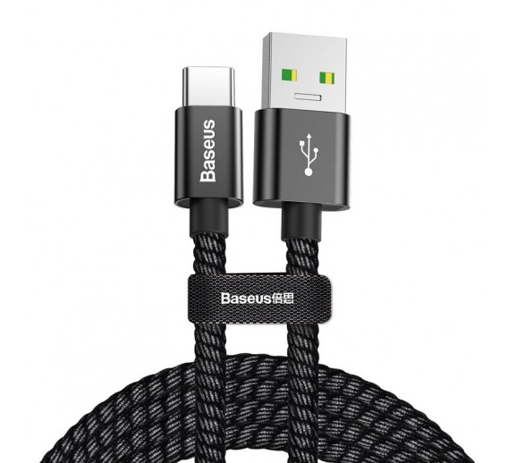 Elektros prekės. Laidai ir kabeliai. Jungiamieji HDMI ir USB kabeliai. Kabelis USB2.0 A kištukas - USB C kištukas, 1m 