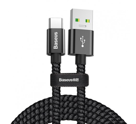 Elektros prekės. Laidai ir kabeliai. Jungiamieji HDMI ir USB kabeliai. 
Kabelis USB2.0 A kištukas - USB C kištukas, 1m 