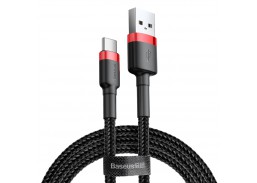 Elektros prekės. Laidai ir kabeliai. Jungiamieji HDMI ir USB kabeliai. Kabelis USB2.0 A kištukas - USB C kištukas, QC3.0 1m 