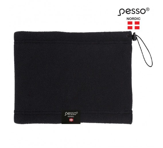 Darbo saugos prekės. Galvos apsaugos priemonės. Kepurės, šalikai, kaklo movos. Kaklo mova Pesso, flisinė 