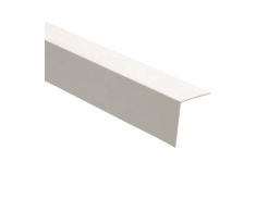 Vidaus apdailos prekės. Sienų apdailos medžiagos. MPP lentelės. Kampas universalus MPP 2600x25x25 Balta